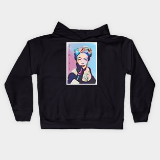 Poster Art Joan Crawford Kids Hoodie